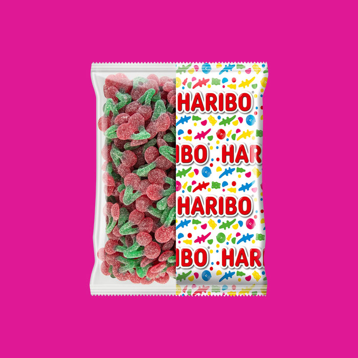 2KG Happy Cherry Pik Haribo - Bonbons vrac - Milleproduits