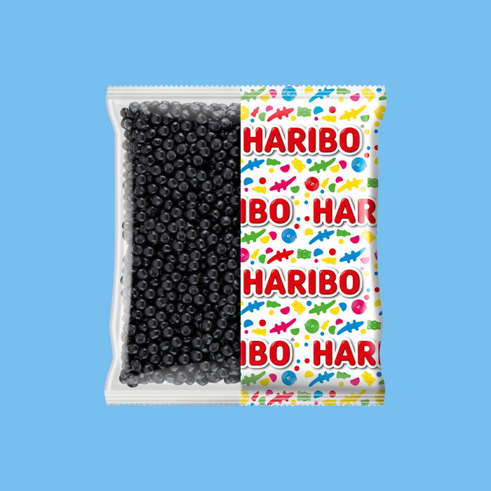 Dragibus noir Haribo 2 kg - Marlie confiseries