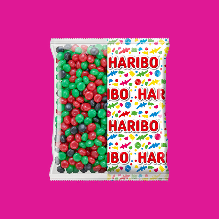 Haribo Bonbons Rainbow Pik, goût multifruits 