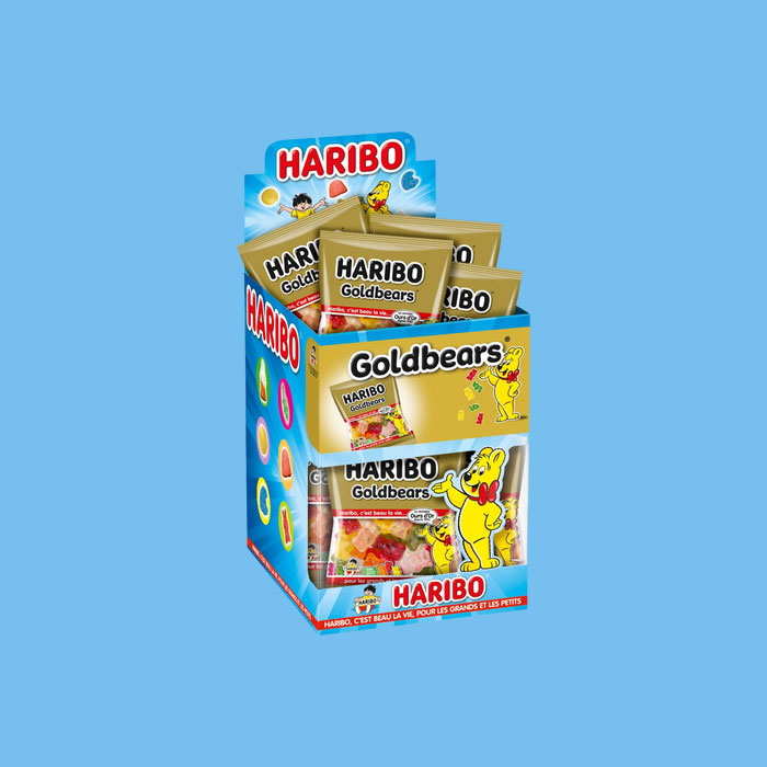 Mini sachets L'ourson d'or Haribo 10g x 5