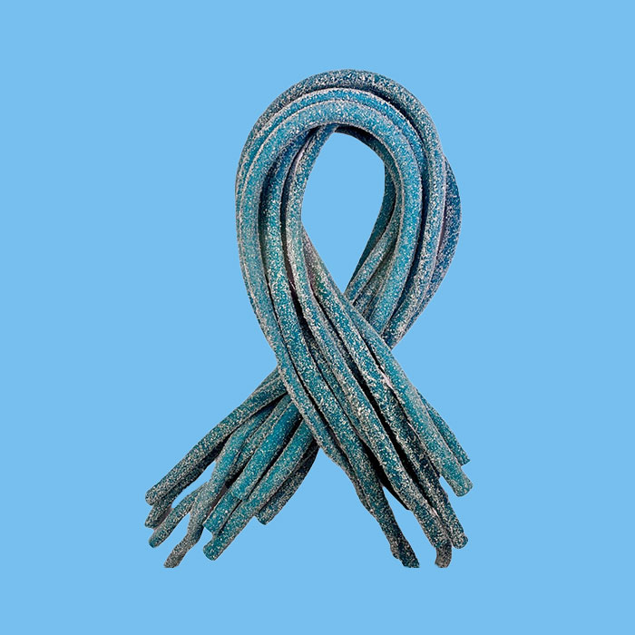 Cable framboise acide lunapark 100 pièces