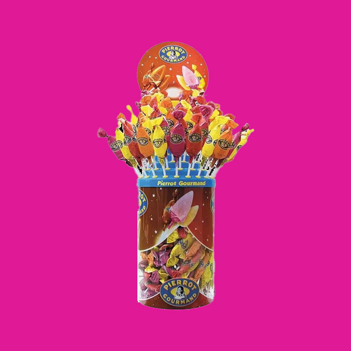 Sucette fruits Pierrot Gourmand 125 pièces