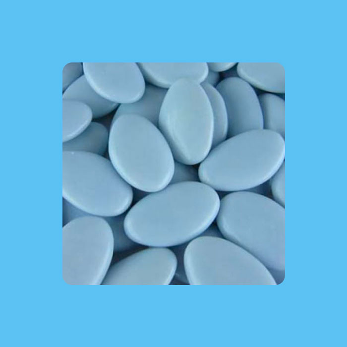 Dragée chocolat suprême bleu 1 kg