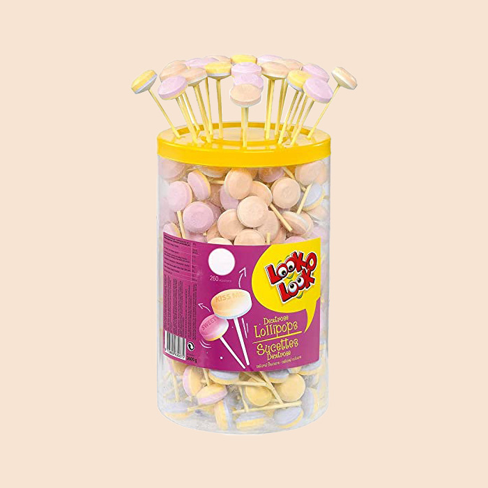 Sucette lollies dextrose look o look 260pcs