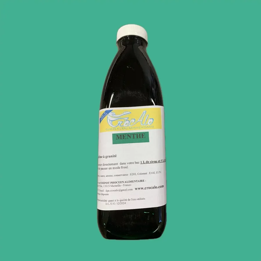 Sirop granita concentré menthe x6