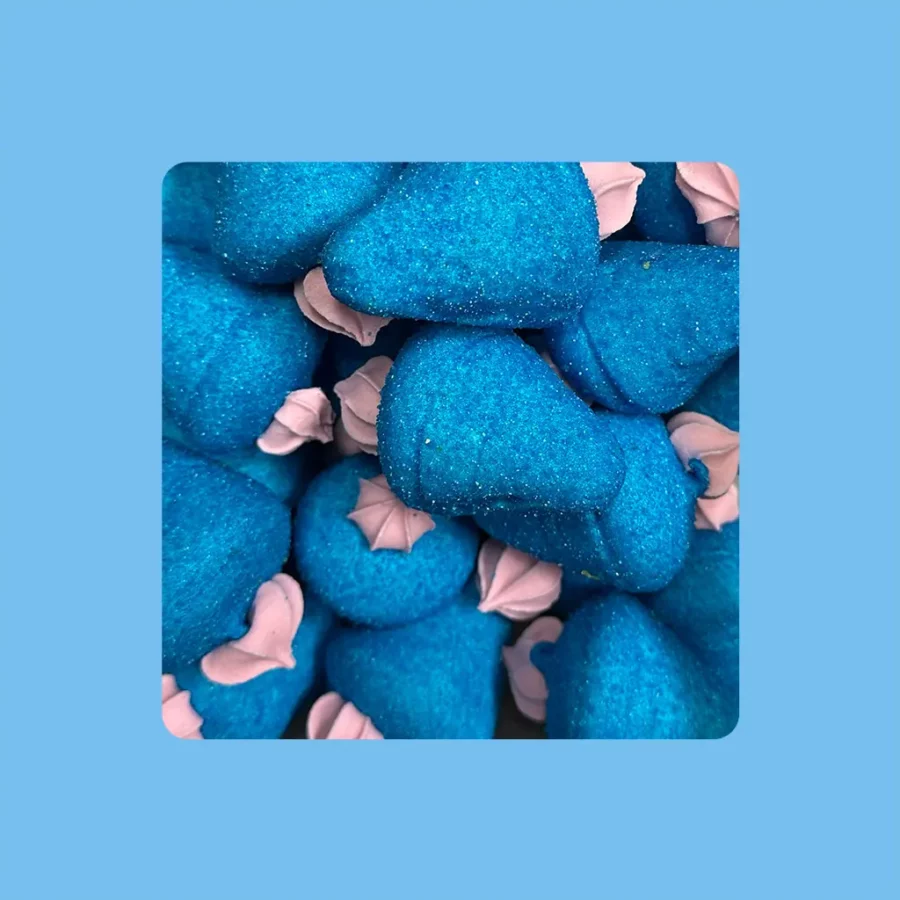 Fraise bleue meringue Marlie