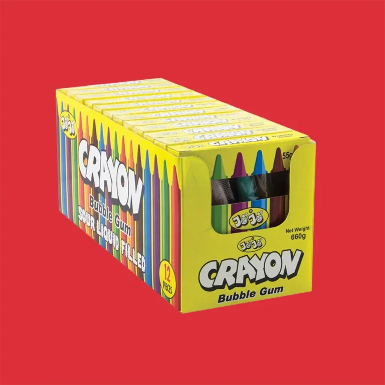 Crayon Bubble Gum 12 pièces
