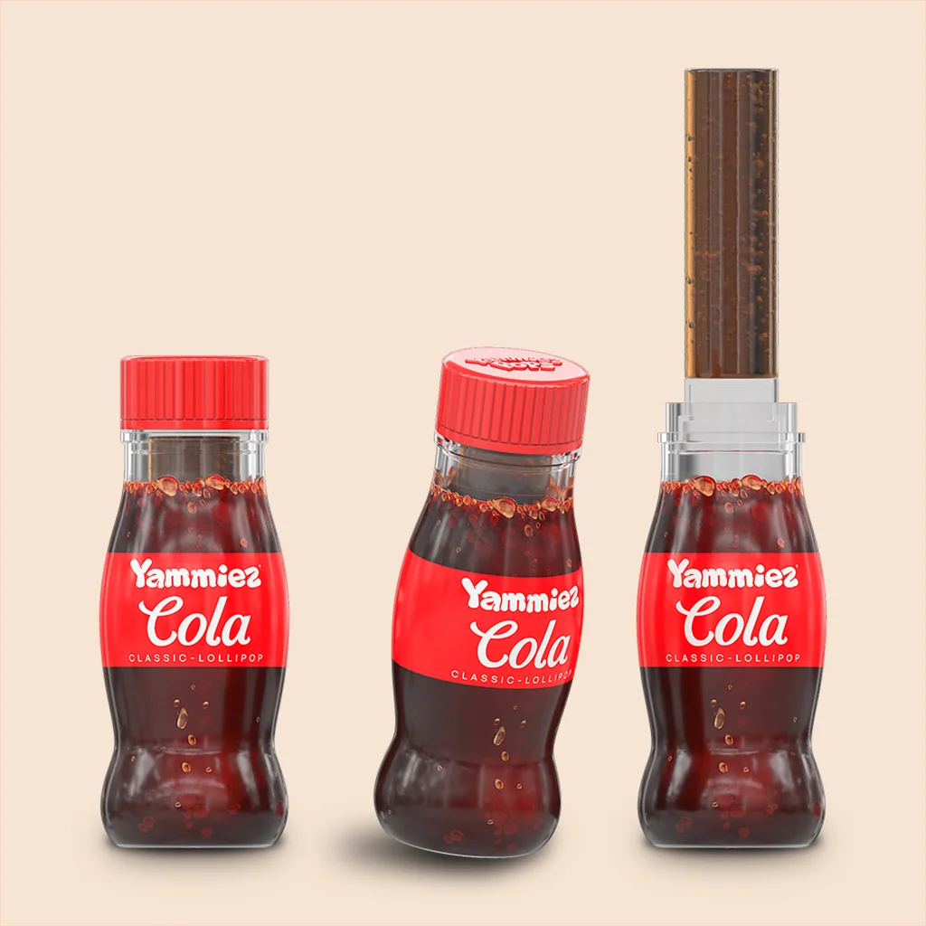 Sucette Yammiez Cola Pop 20 pièces